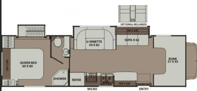 2014 Coachmen Leprechaun 319DS Ford full